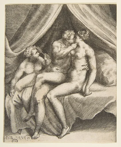 Venus and Mars, from "The Loves of the Gods"