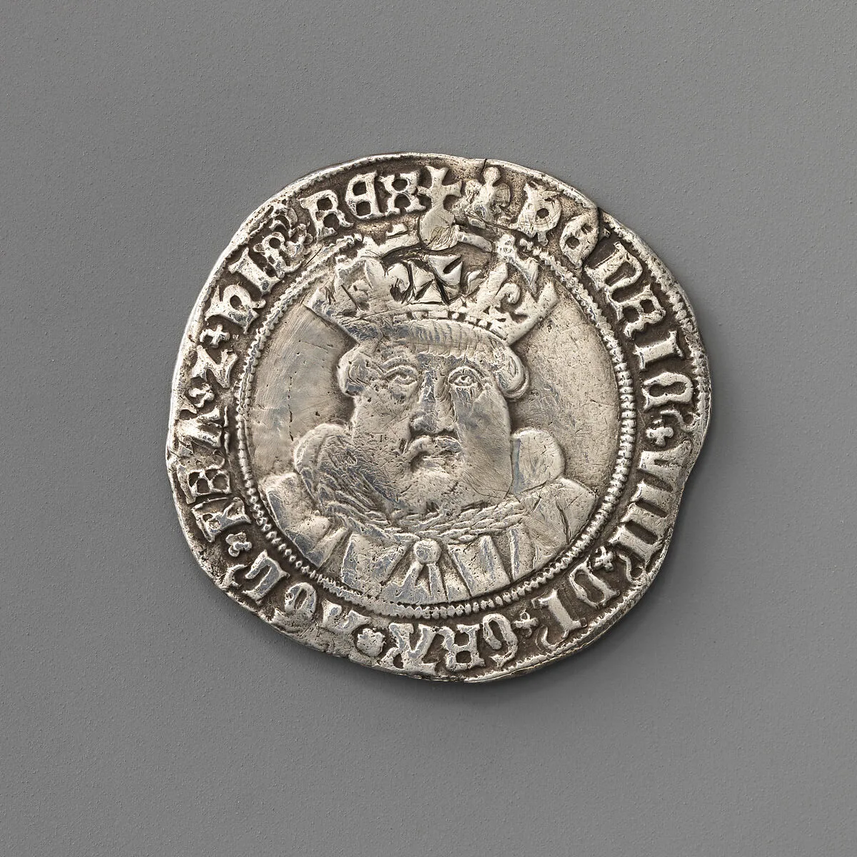Testoon of Henry VIII (third coinage) — Unknown