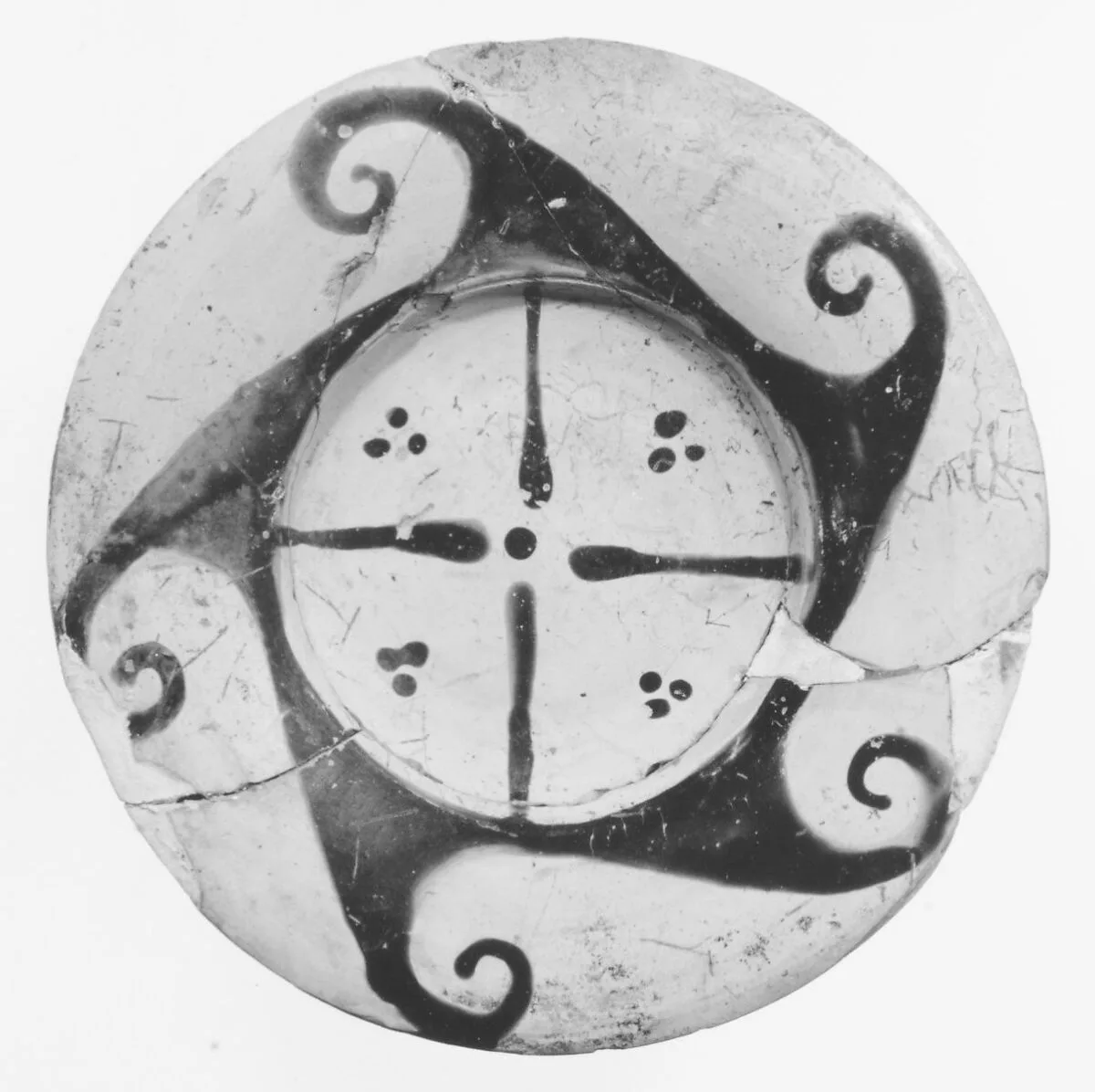 Terracotta Genucilia plate — Unknown