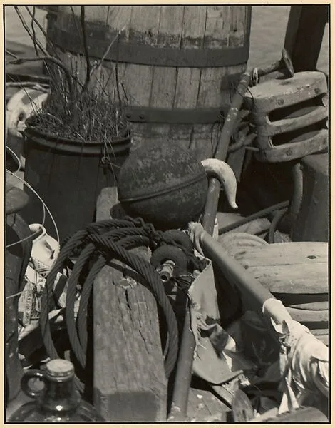 Aft-Deck of Varda's Houseboat — Johan Hagemeyer