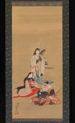 神功皇后図|The Legendary Empress Jingū