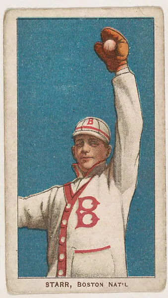 Charlie Starr, Boston, from Coupon Cigarettes Baseball Issue, 1910 — Coupon Cigarettes