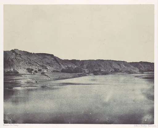 Nubie. Rive Orientale du Nil (Village de Bab). Vue prise au sud de Philoe