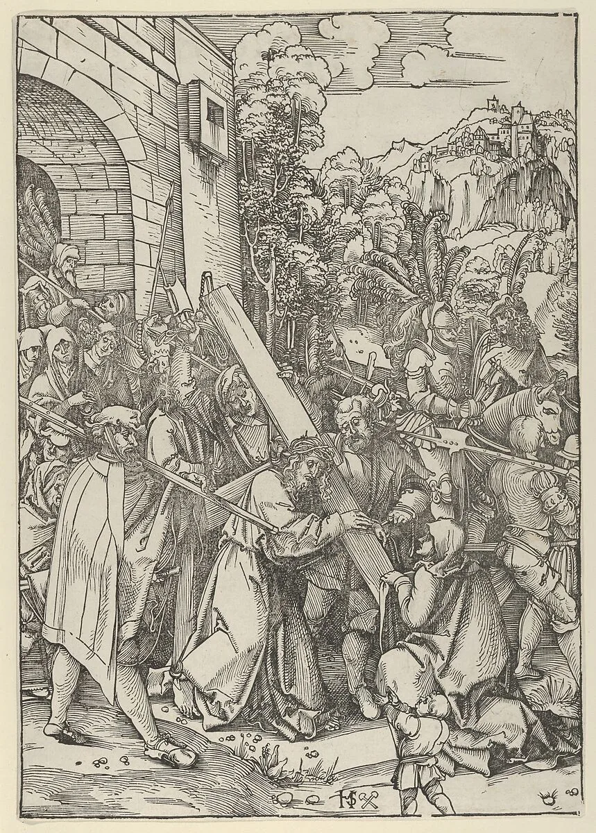 The Carrying of the Cross — Hans Schäufelein