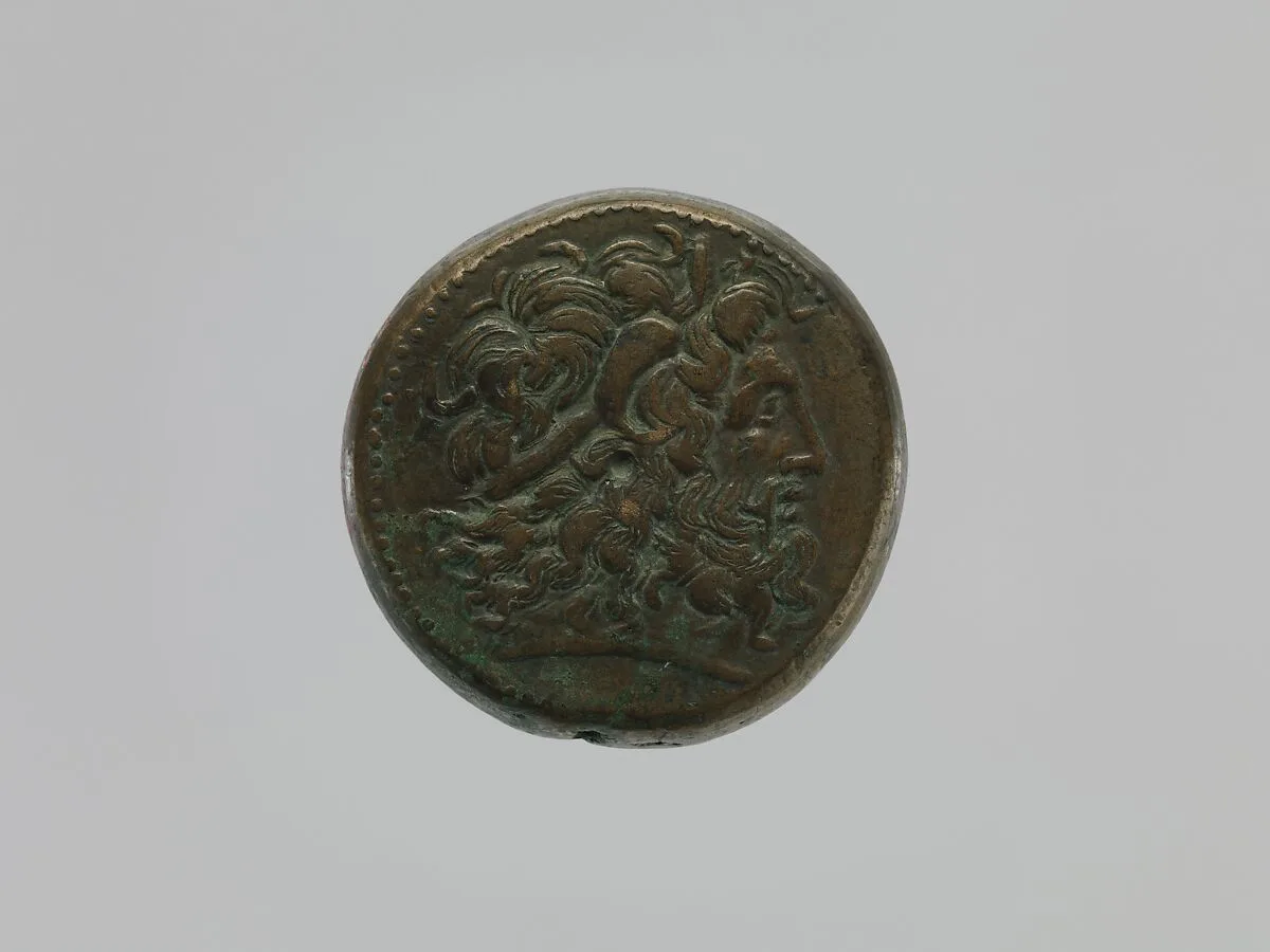 Coin of Ptolemy IV from a Ptolemaic hoard — Unknown