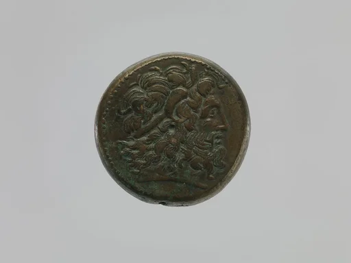 Coin of Ptolemy IV from a Ptolemaic hoard