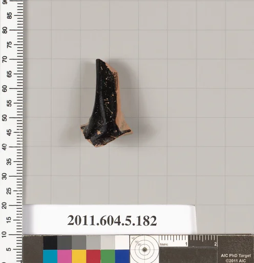 Terracotta fragment of a kylix (drinking cup)