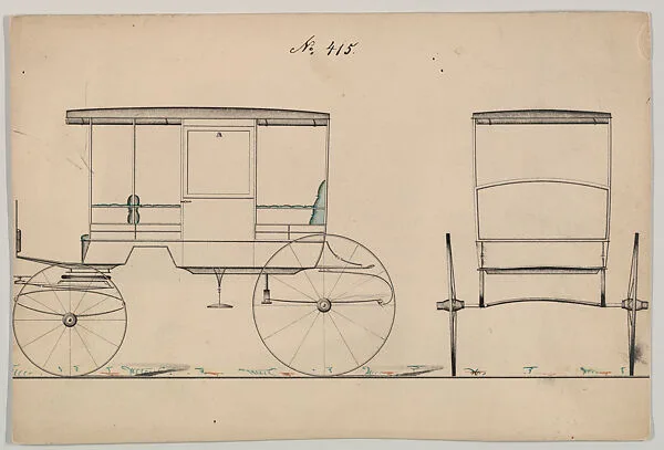 Design for Rockaway, no. 415 — Brewster & Co.