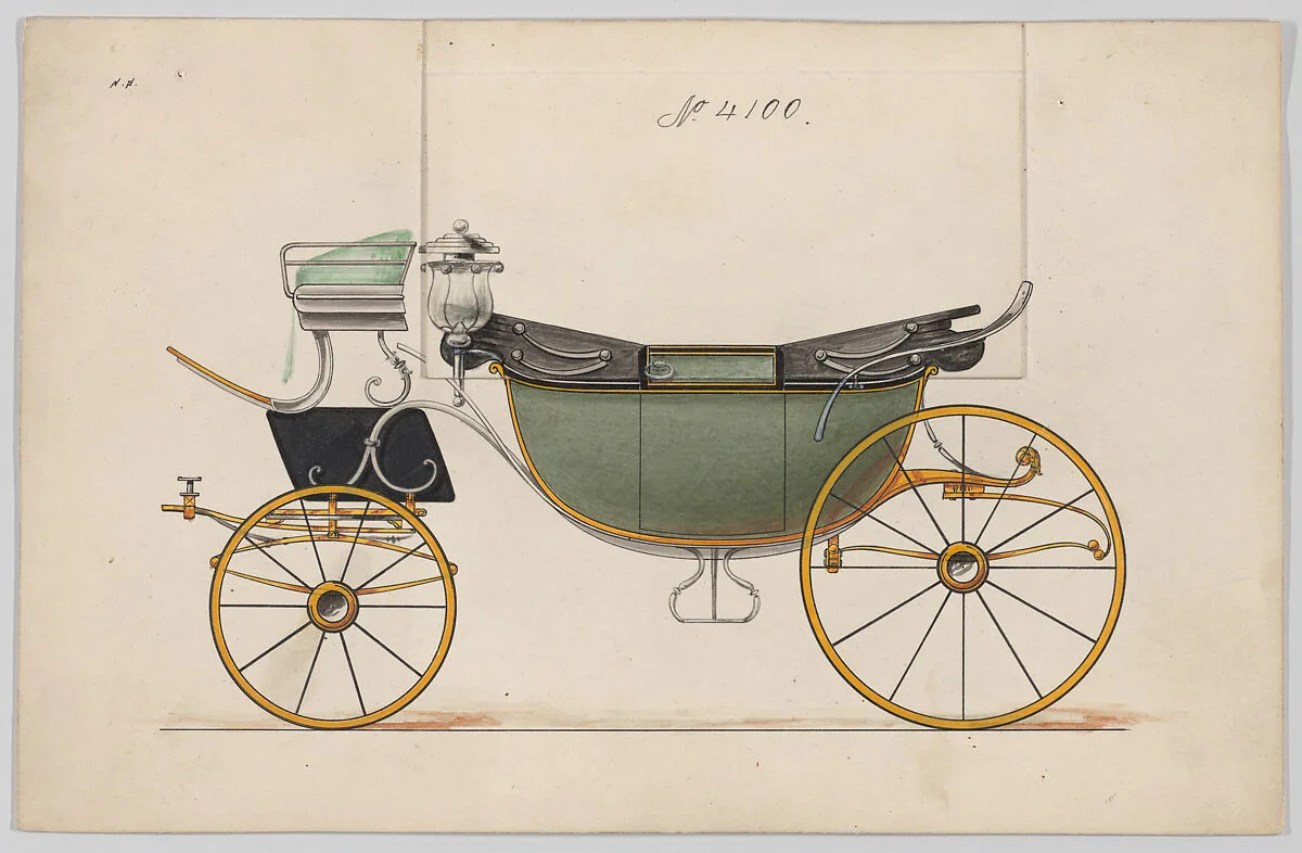 Design for Landau, No. 4100 — Brewster & Co.|Herman Stahmer
