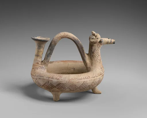 Terracotta ring-kernos (offering vessel)