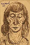 Untitled (Portrait) — Abraham Walkowitz