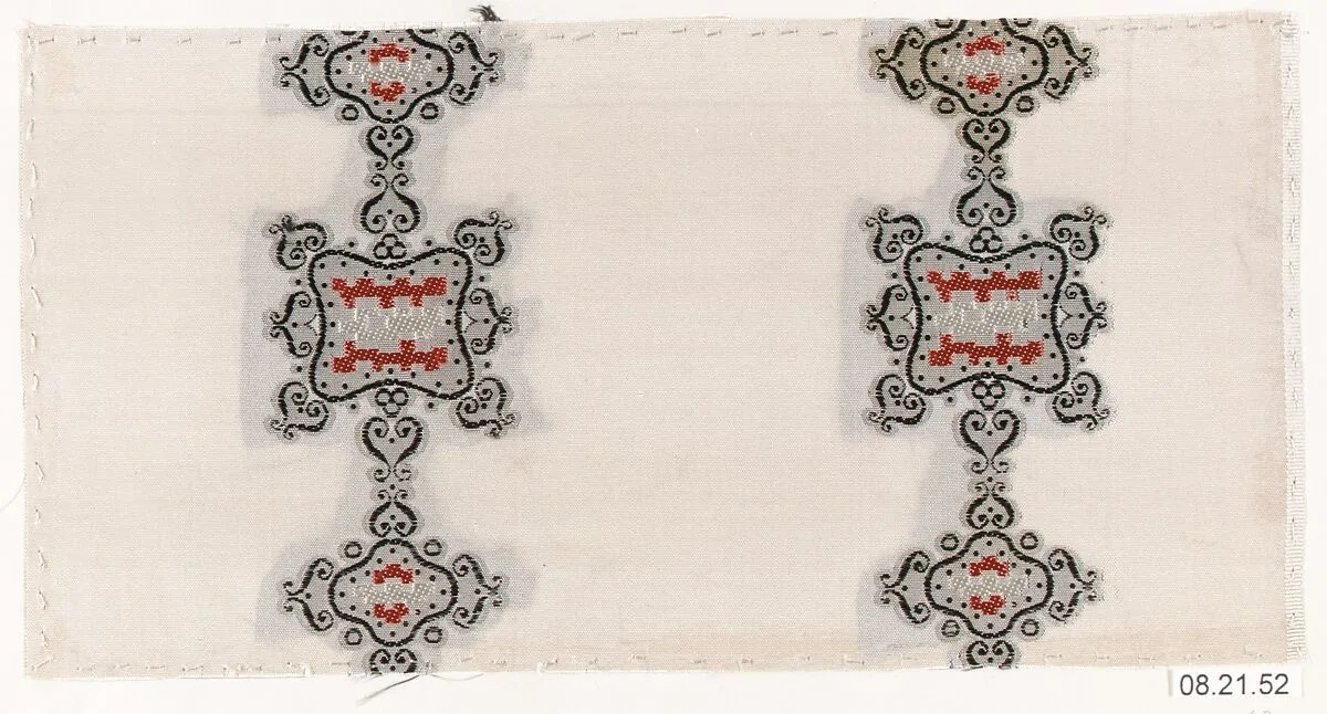 Textile sample — J. Claude Frères & Co.|Unknown Designer