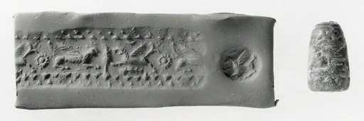 Conoid stamp-cylinder seal with monsters