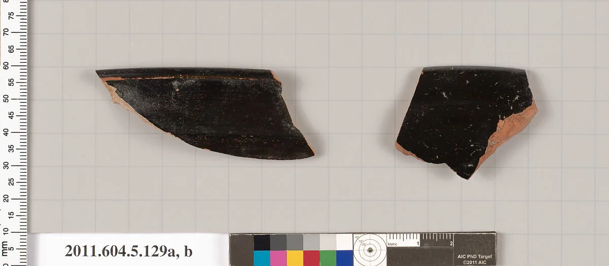 Terracotta rim fragments of stemless kylikes (drinking cups)? — Unknown