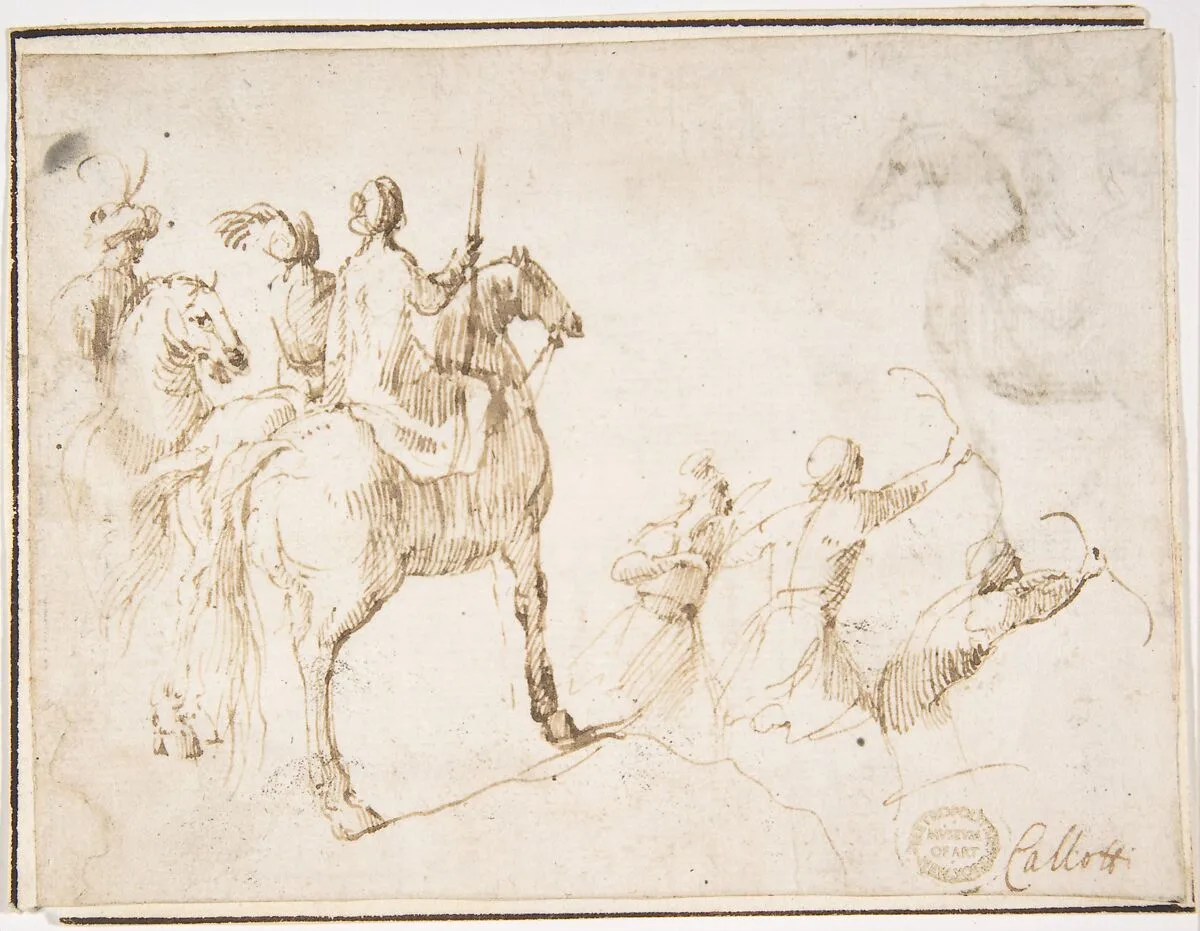Horsemen and Archers — Francesco Allegrini