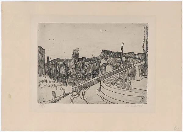 Bridge over the Savena in Bologna — Giorgio Morandi