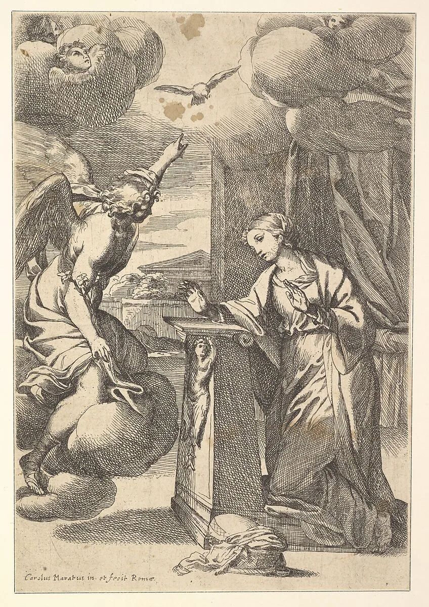 The Annunciation — Carlo Maratti