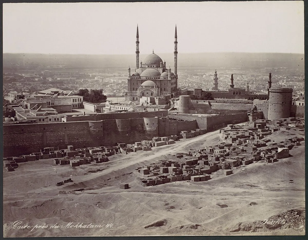 Caire près du Mokkatam — Félix Bonfils