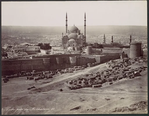 Caire près du Mokkatam