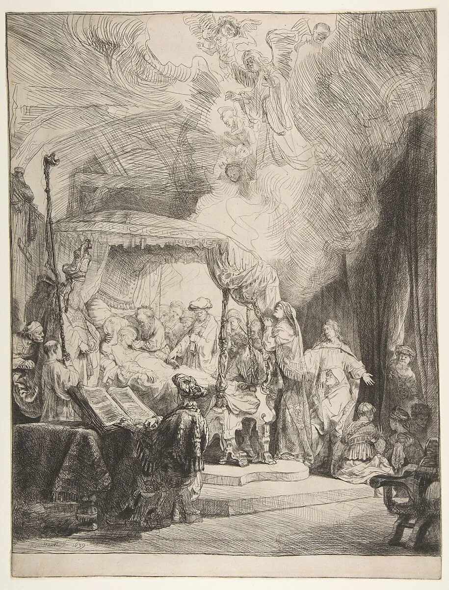 The Death of the Virgin — Rembrandt (Rembrandt van Rijn)