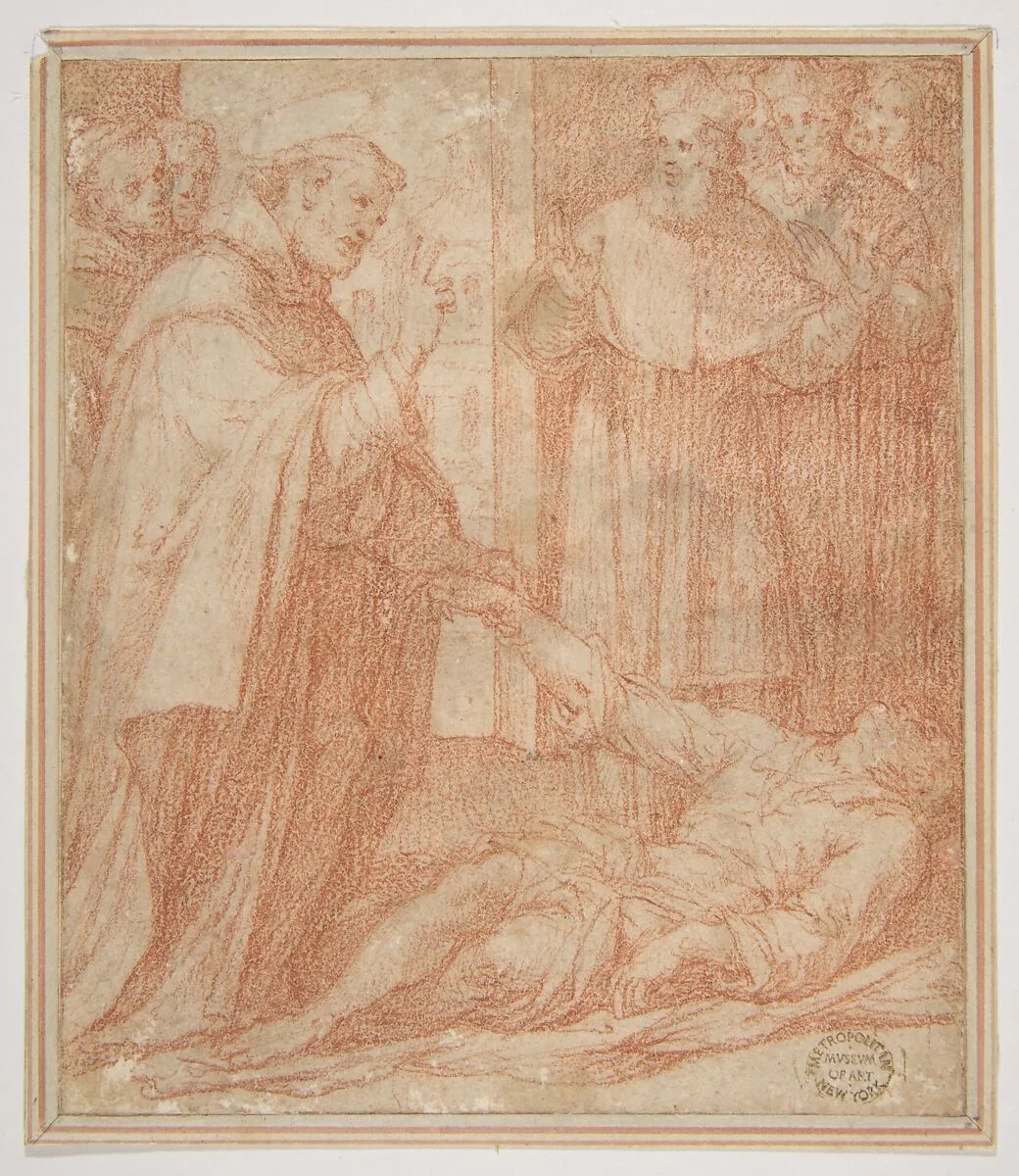 Saint Francis of Assisi Resuscitating a Dead Youth — Camillo Procaccini