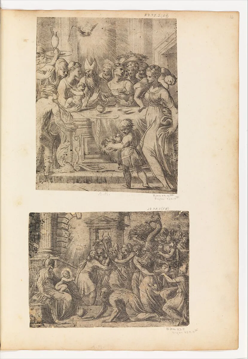 The Presentation in the Temple — Andrea Schiavone (Andrea Meldola)