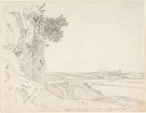 A View of the Roman Campagna with the Tiber near Torre Quinto