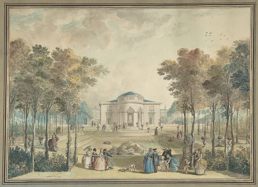 The Garden Façade of Bagatelle