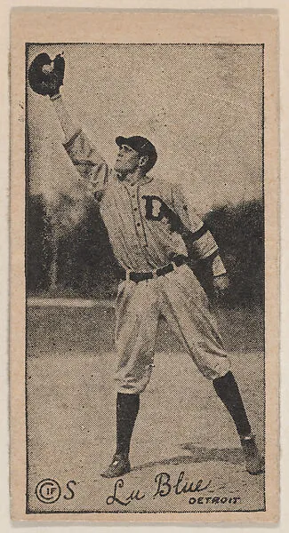 Lu Blue, Detroit, Baseball strip card (W572) — Unknown