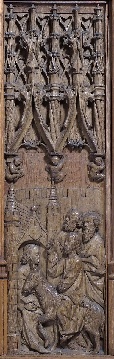 Panel with the Entry into Jerusalem — Unknown