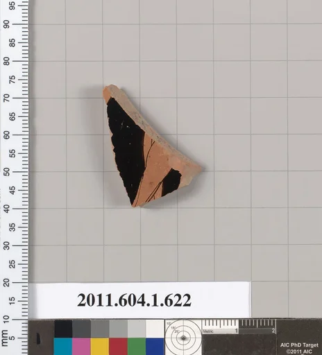 Terracotta fragment of a kylix (drinking cup)