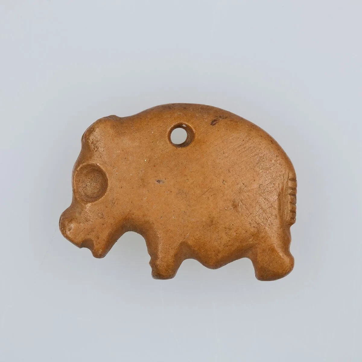 Amulet in the form of a hippo — Unknown