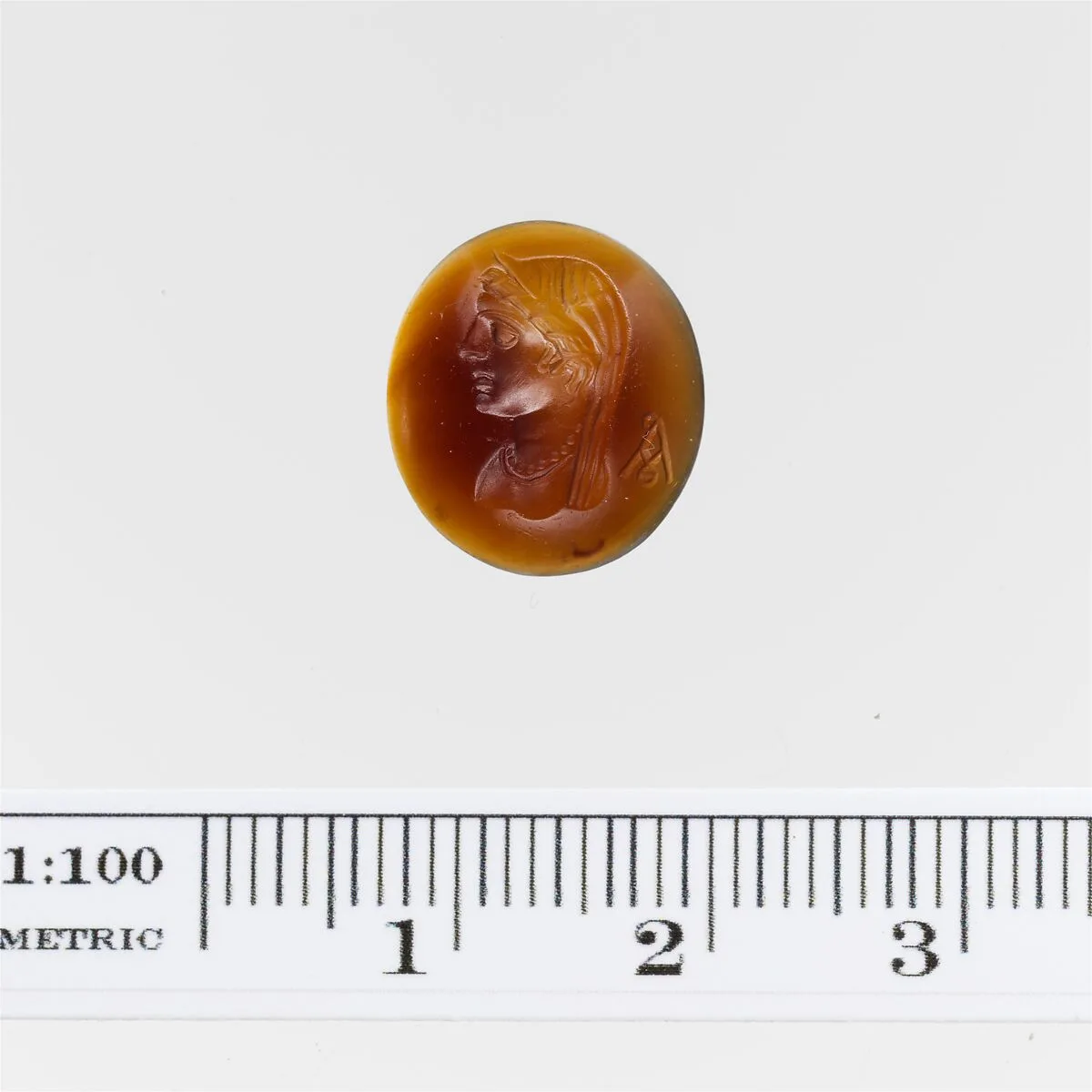 Carnelian ring stone — Unknown