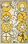 New Year's Card — Carl Otto Czeschka|Wiener Werkstätte