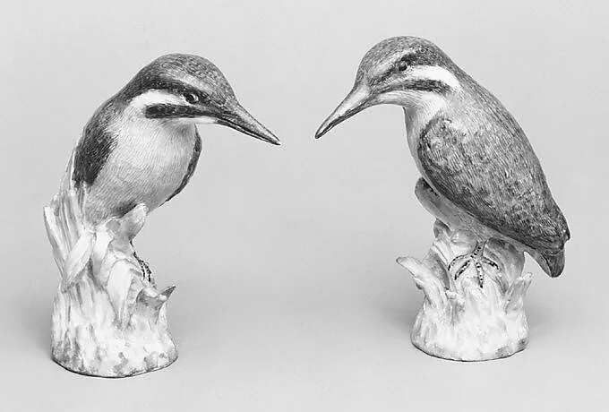 Pair of icebirds — Royal Porcelain Manufactory, Berlin