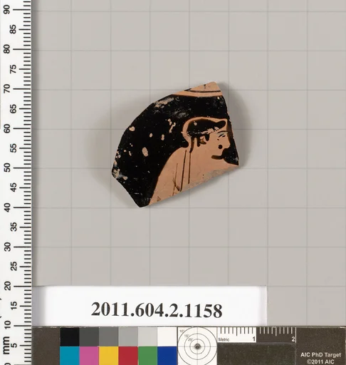 Terracotta fragment of an oinochoe: chous (jug)?