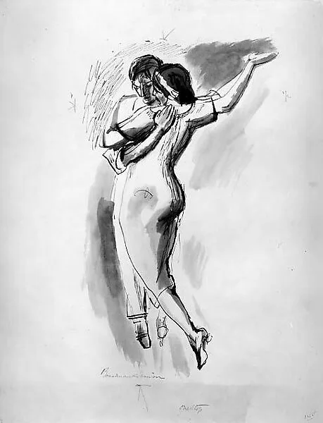 Dancing Couple — Boardman Robinson