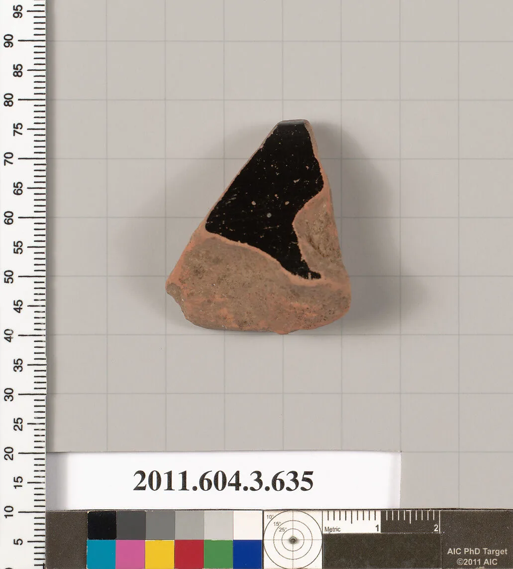 Terracotta fragment of a calyx-krater (bowl for mixing wine and water) or column-krater (bowl for mixing wine and water) — Unknown