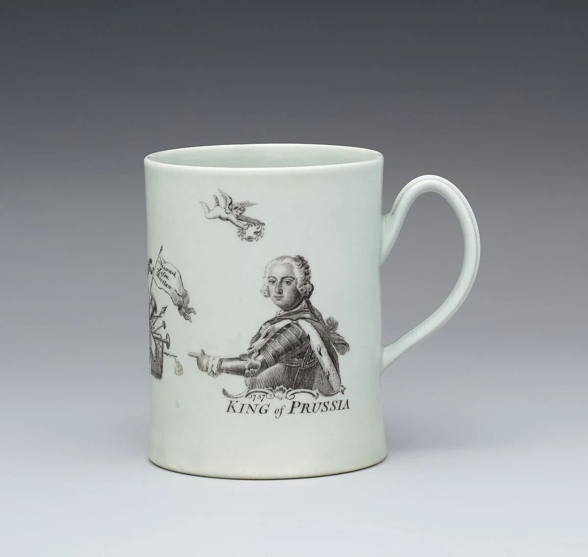 Mug — Worcester factory|Robert Hancock|Antoine Pesne