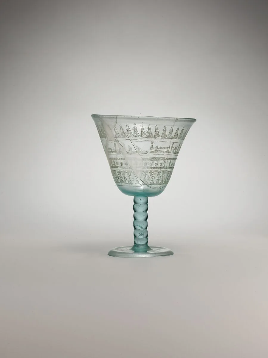 Goblet with Incised Designs — Unknown
