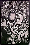 African Headdress, from ¦Hale Woodruff: Selections from the Atlanta Period 1931–1946¦ — Robert Blackburn Printmaking Workshop|Hale Woodruff