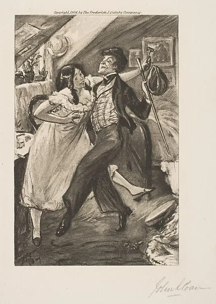 Dodichet and the Dancing Girl — John Sloan