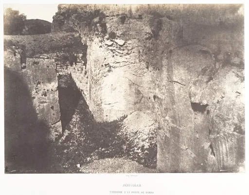 Jérusalem, Carrière à la Porte de Damas