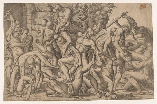 Combat of Naked Men