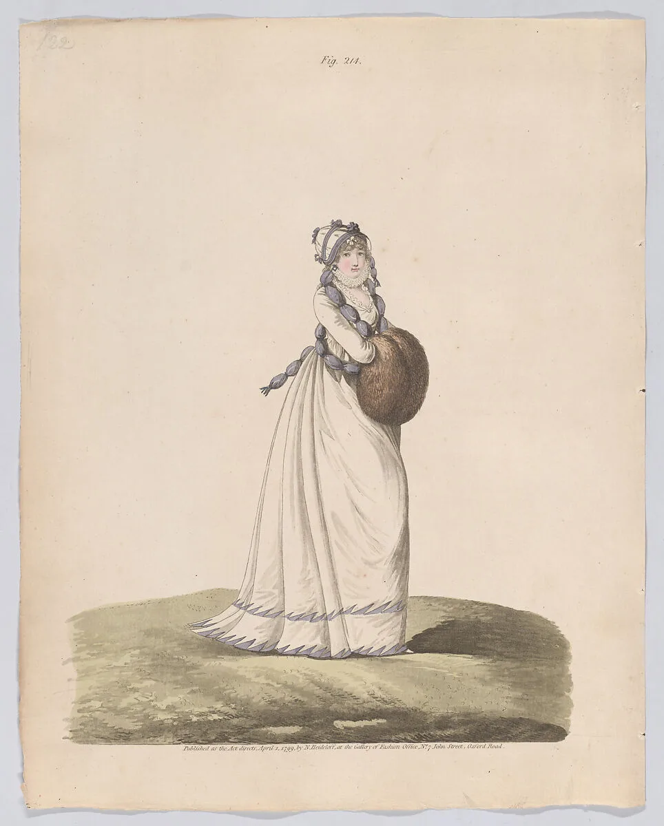 Gallery of Fashion, vol. VI: April 1 1799 - March 1 1800 — Nicolaus Heideloff