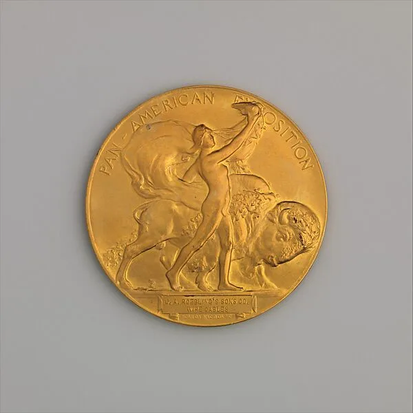 Pan-American Exposition Award Medal — Hermon Atkins MacNeil