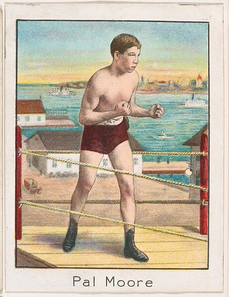Pal Moore, from the Champion Athlete and Prize Fighter series (T220), issued by Mecca and Tolstoi Cigarettes — Mecca Cigarettes|Tolstoi Cigarettes