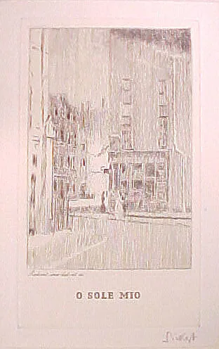 O Sole Mio — Walter Richard Sickert