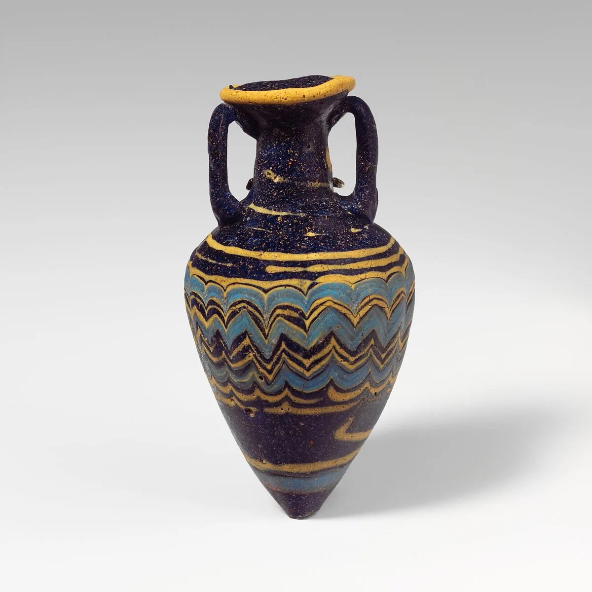 Glass amphoriskos (perfume bottle) — Unknown