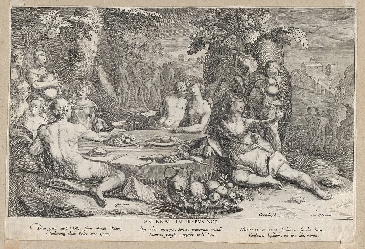 The Sinfulness of Mankind — Cornelis Galle I|Joannes Galle I|Gerrit Pietersz